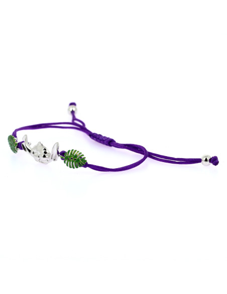 Bracelet Stitch Feuillage Tropical