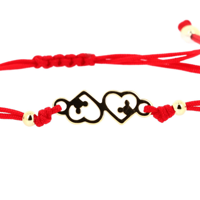 Bracelet Double Cœur