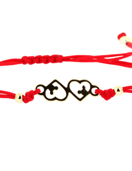 Double Heart Bracelet