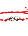 Double Heart Bracelet