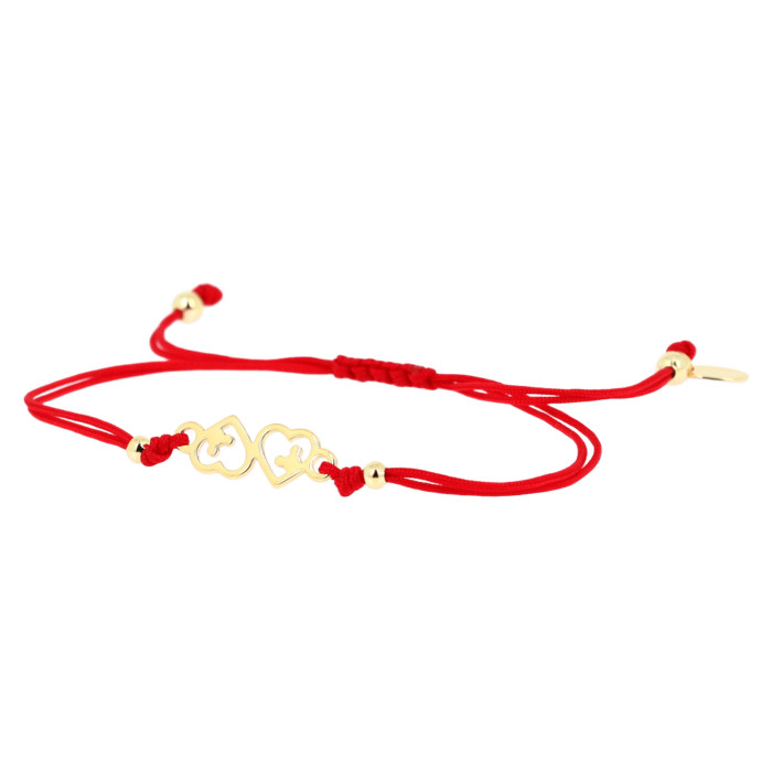 Double Heart Bracelet