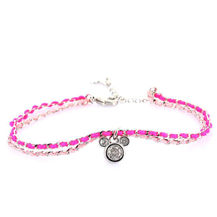Bracelet Tressé Mickey