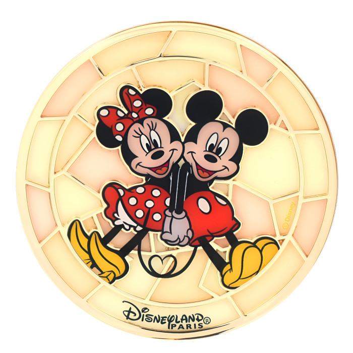 Sous-verre  Mickey et Minnie