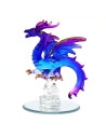 Dragon en Verre Bleu Magique