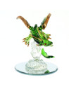 Green Magic Glass Dragon