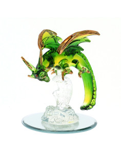 Green Magic Glass Dragon 2