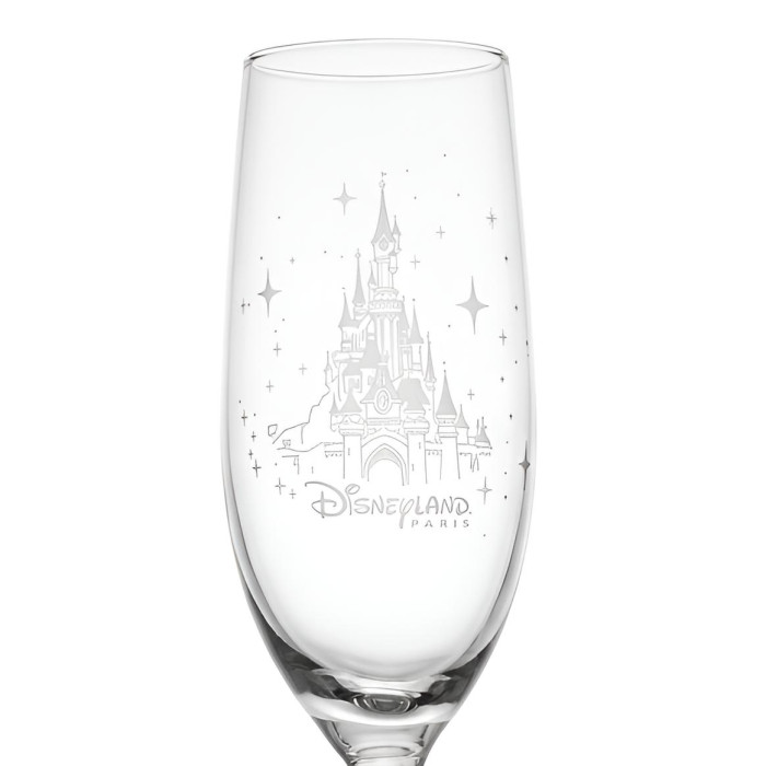 Disneyland Paris Castle Champagne Flute
