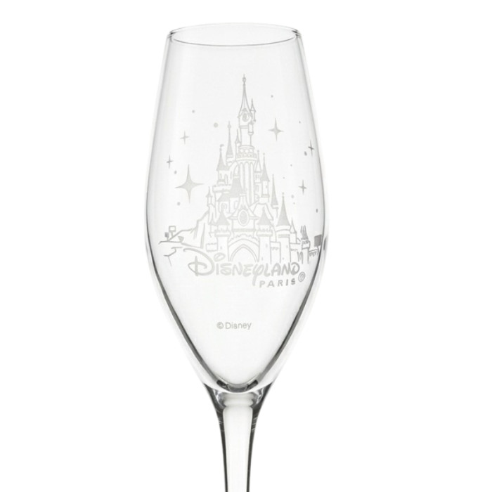 Disneyland Paris Castle Champagne Flute