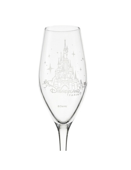 Disneyland Paris Castle Champagne Flute