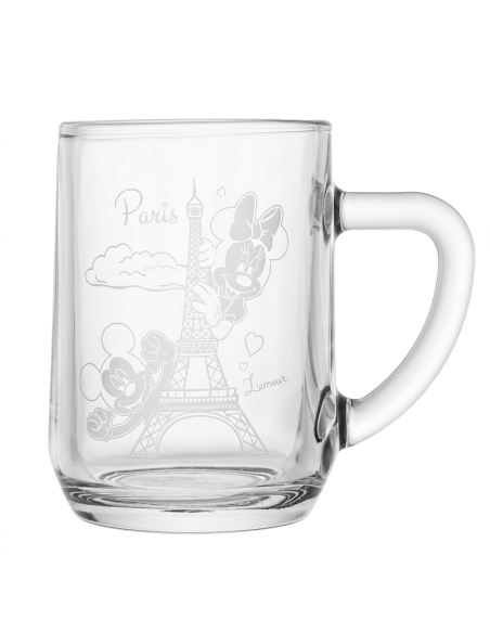 Mickey and Minnie Eiffel Tower Mug