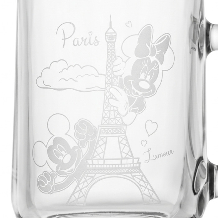 Mickey and Minnie Eiffel Tower Mug
