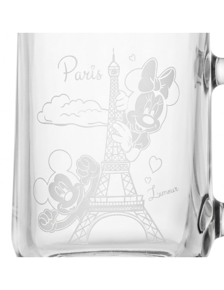 Mickey and Minnie Eiffel Tower Mug