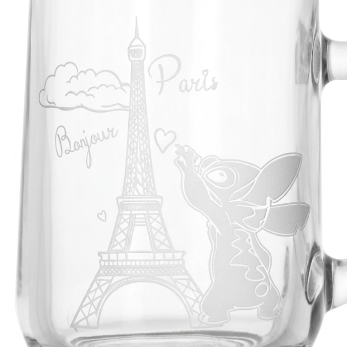 Stitch Eiffel Tower Mug