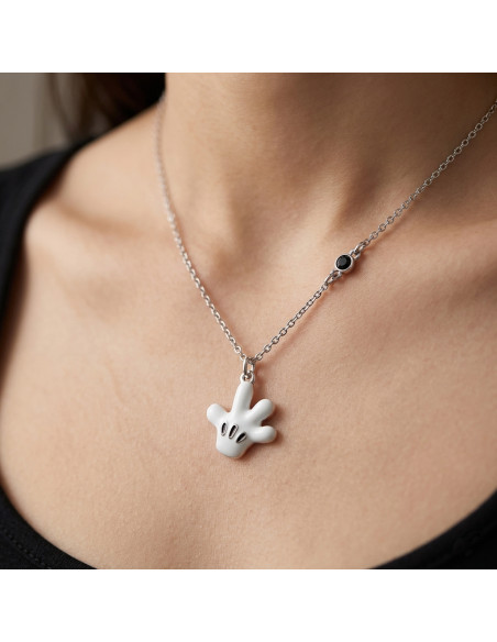 Collier Main de Mickey
