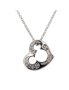 Collier Cœur Argenté