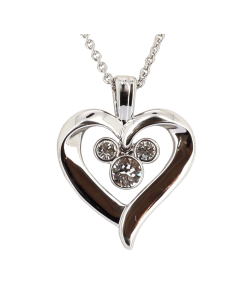 Mickey Heart Necklace 2