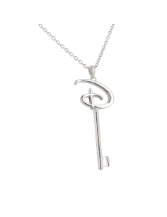 Silver Disney Key Necklace 2