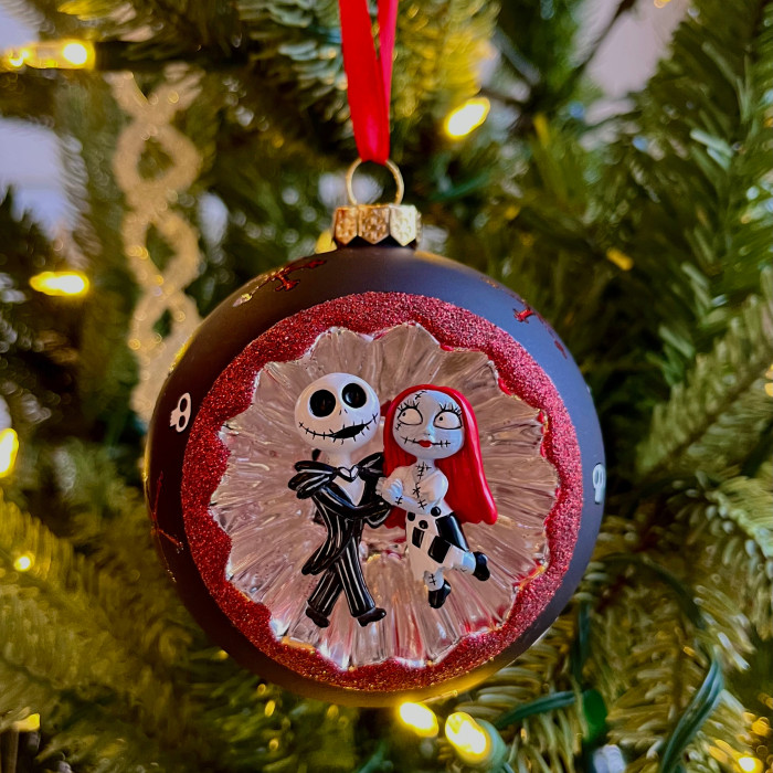 Jack & Sally Christmas Ornament