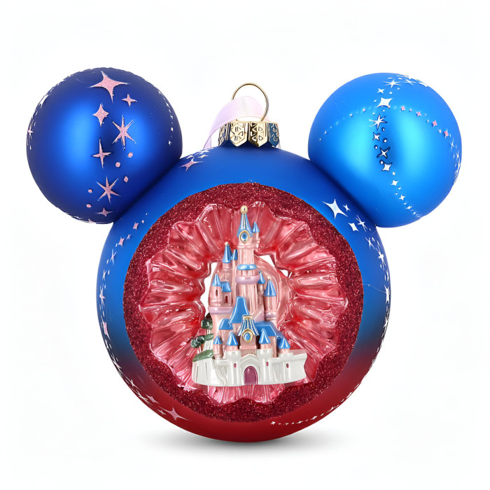 Mickey Castle Ornament