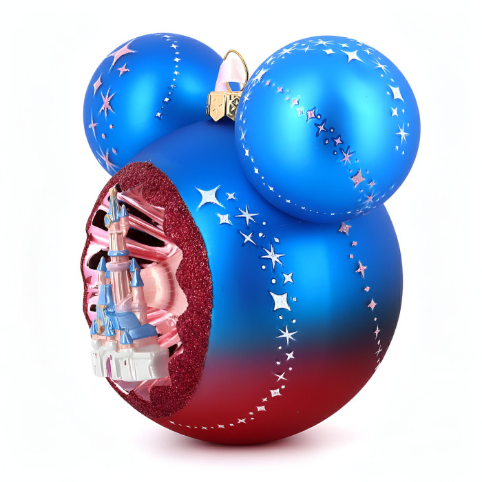 Mickey Castle Ornament