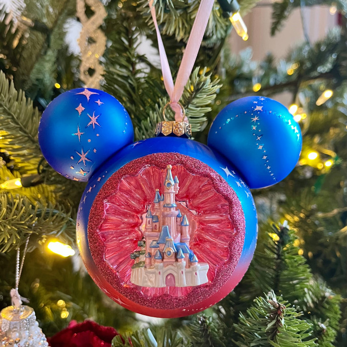 Mickey Castle Ornament