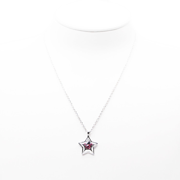Collier Star Pierre Rose