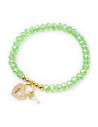 Bracelet Clé Cœur Perles