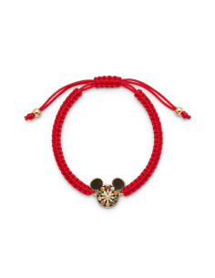 Bracelet Mickey Vitrail Rouge
