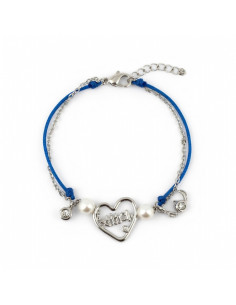 Stitch Heart Bracelet