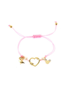 Bracelet Rose Mickey & Étoiles