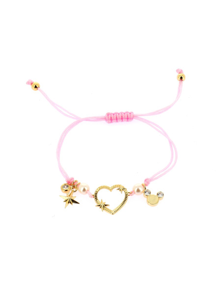 Pink Mickey & Stars Bracelet