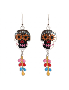 Boucles Calavera Colorées