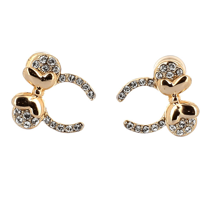 Heart Bow Earrings