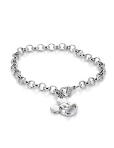 Bracelet Mickey Argenté