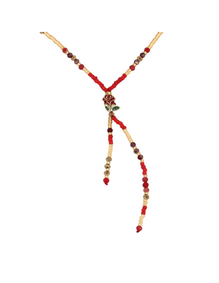 Collier Rose Enchantée