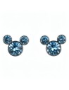 Boucles d’Oreilles Icône Mickey Aquamarine