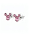 Boucles d’Oreilles Icône Mickey Rose