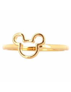 Bague Silhouette Mickey Dorée 2