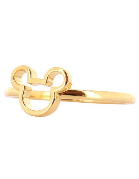 Bague Silhouette Mickey Dorée