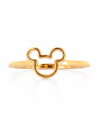 Mickey Silhouette Gold Ring