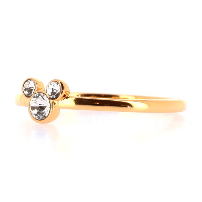 Mickey Clear Crystal Ring