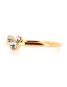 Mickey Clear Crystal Ring
