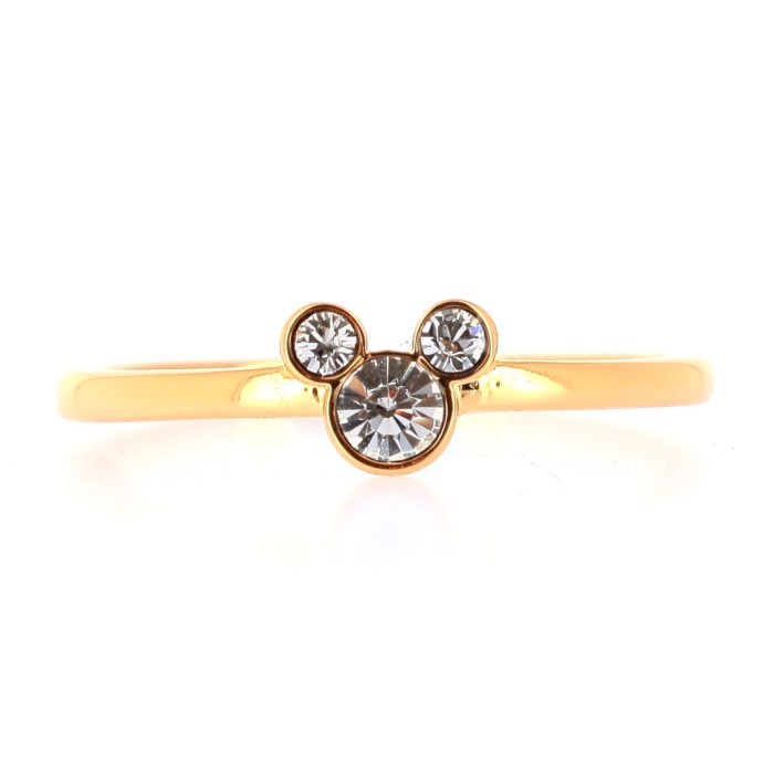 Bague Mickey Cristal Clair