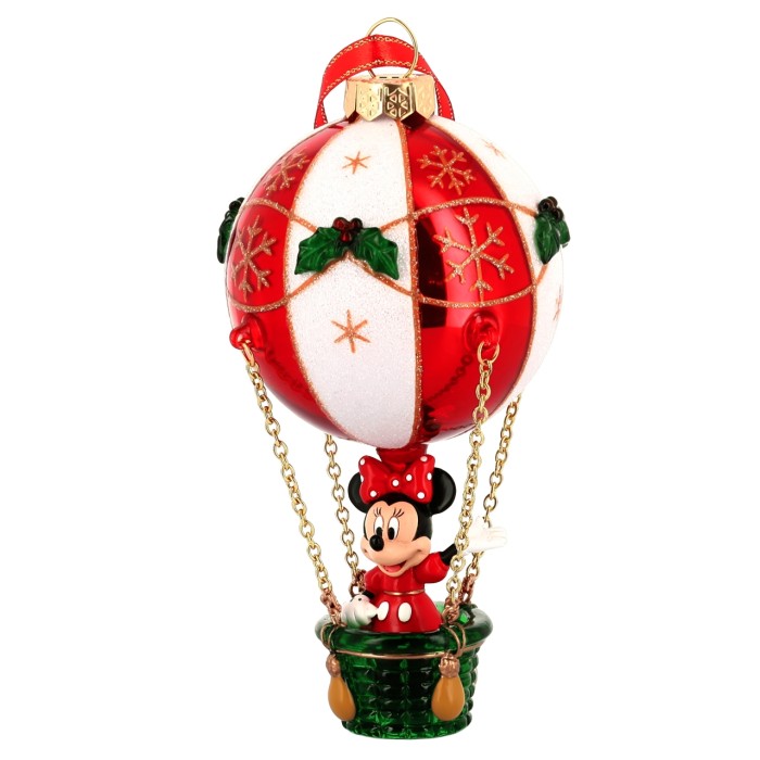 Ornement Minnie sur Montgolfière