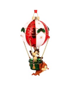 Ornament Chip & Dale on Hot Air Balloon