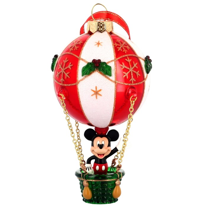 Ornement Mickey sur Montgolfière