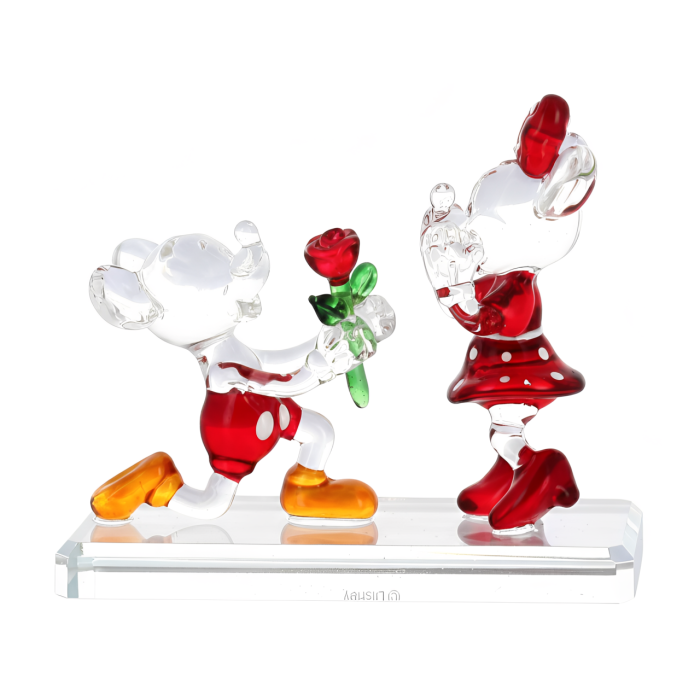 Mickey and Minnie Declaration Figurine