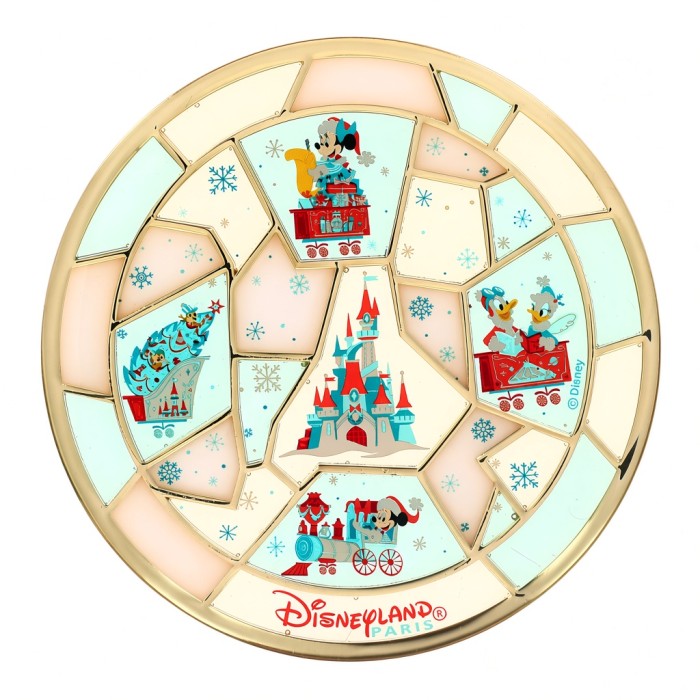 Sous‑verre Château Noël