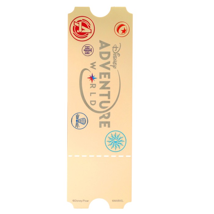 Ticket gold Adventure world