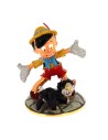 Figurine Pinocchio & Figaro Cristaux